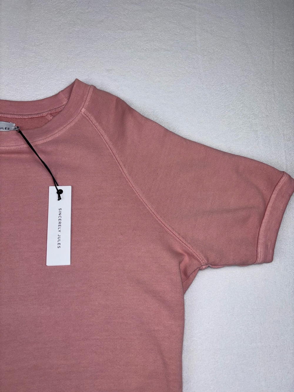 Sincerely Jules NWT Women’s Small Rose Above The Knee Sweatshirt Dress - Picture 5 of 16